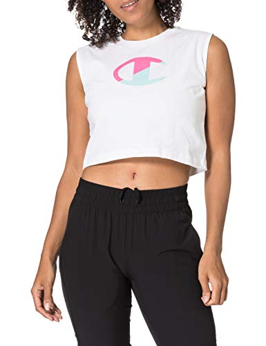 Champion Damska kamizelka Seasonal City Game Tank Top, biały, M