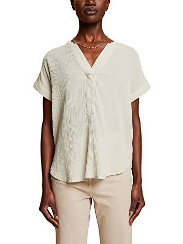 ESPRIT Damska 033EE1F316 bluzka, 335/DUSTY Green, XXS, 335/Dusty Green, XXS