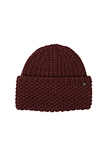 ESPRIT Akcesoria damskie 112EA1P306 czapka beanie, 600/BORDEAUX RED, standardowa