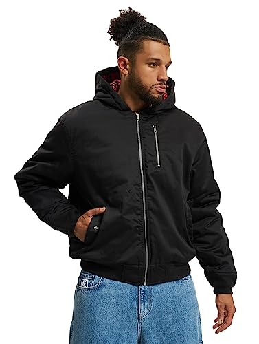 Brandit Lord Canterbury męska kurtka zimowa z kapturem, czarny, 4XL