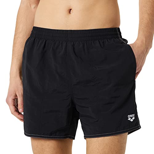 ARENA BYWAYX R Swim Trunks, Black-White, 3XL Męskie, Black-white, 3XL