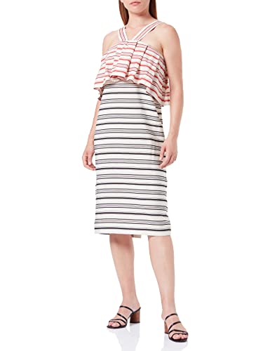 Sisley Damska sukienka 44TGLV01B, wielokolorowa 902, 44