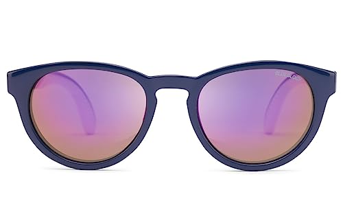NANO Atlin Okulary Unisex dla dzieci, Morski/Liliowy, 46/19