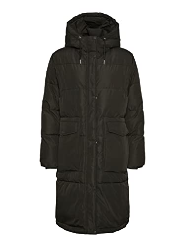 bestseller a/s Damski płaszcz VVMELANOR AW22 Long Coat GA BOOS, Peat, XS