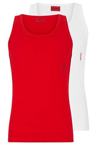 HUGO Twin Pack Tank Top męski, Open White121, XXL