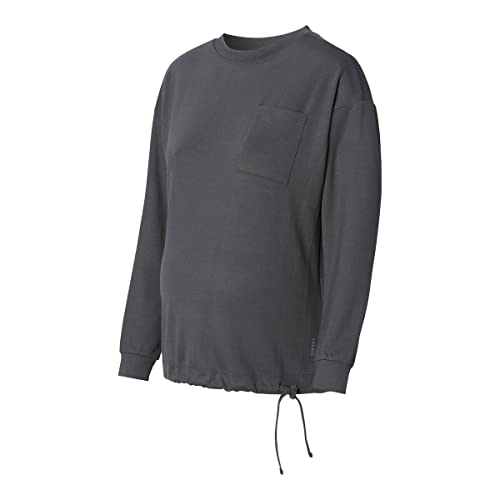 ESPRIT Maternity Damska bluza z długim rękawem, szary Charcoal Grey-019, M