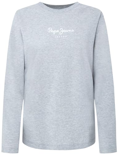 Pepe Jeans Koszulka damska Wendys Ls, Szary (szary Marl), S