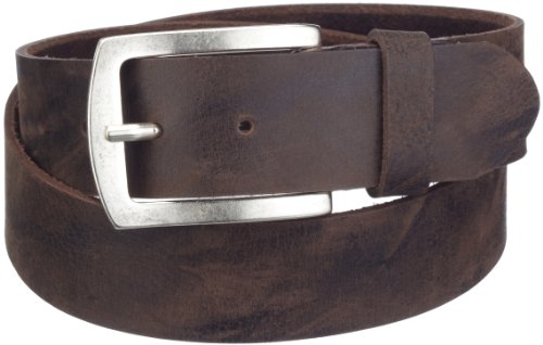 MGM Pasek Unisex, Brązowy (Braun -Geflammt)), 90