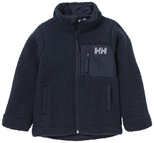 Helly Hansen Uniseks dziecięca kurtka z runem Champ Pile 597 Navy 5