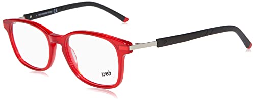Web Eyewear Okulary przeciwsłoneczne dla chłopców, Błyszcząca czerwień, 48