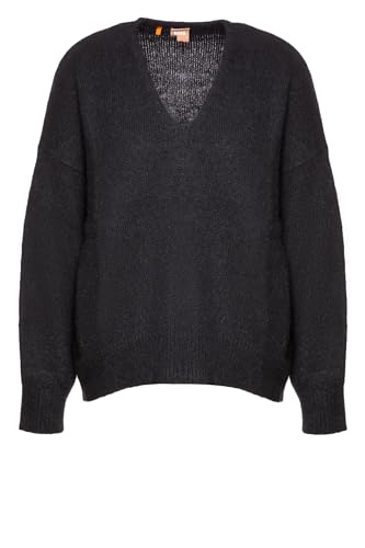 BOSS C_fondiala sweter damski z dzianiny, Dark Blue404, L