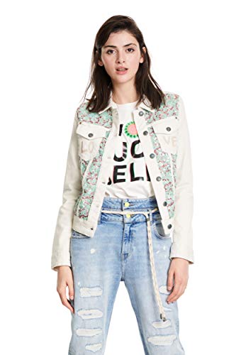 Desigual Kurtka damska 20SWEN07100140, biała, 44