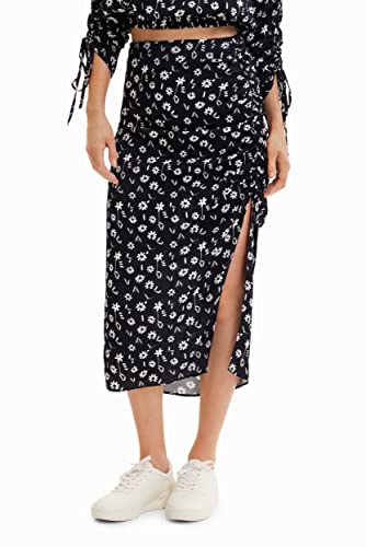 Desigual Damska spódnica, czarny, XL