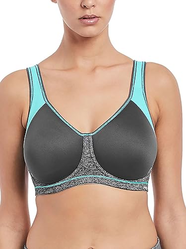 Freya F Active Carbon damski biustonosz sportowy, węgiel, 60D