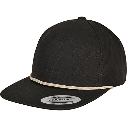 Flexfit Unisex Color Braid Jockey Cap czapka baseballowa, czarny, jeden rozmiar
