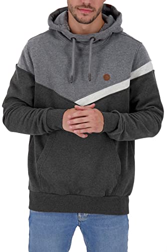 Alife and Kickin męska bluza JasperAK A bluza z kapturem, sweter S-XXXL, Moonless Melange, S, Moon less melanż