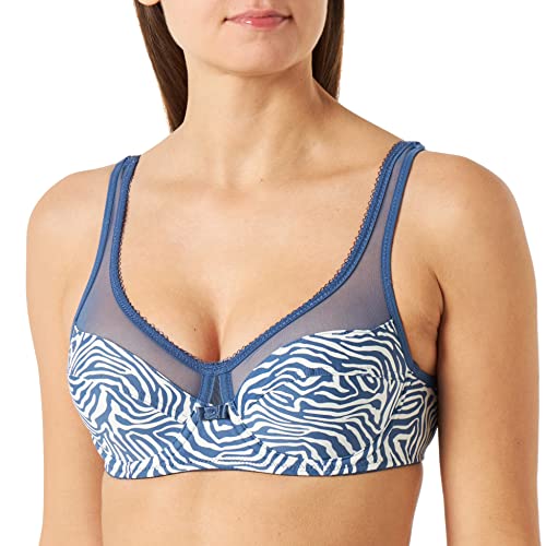 Dim Biustonosz damski z fiszbinami Generous Classic x1, Nadruk zebry, 85B