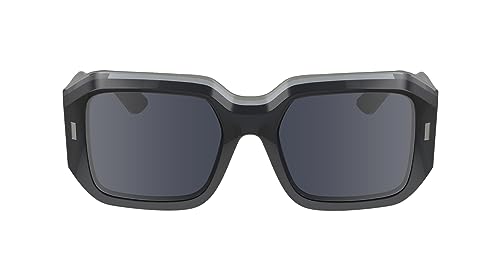 Calvin Klein Damskie okulary przeciwsłoneczne CK23536S, szare, jeden rozmiar, szary, Rozmiar uniwersalny