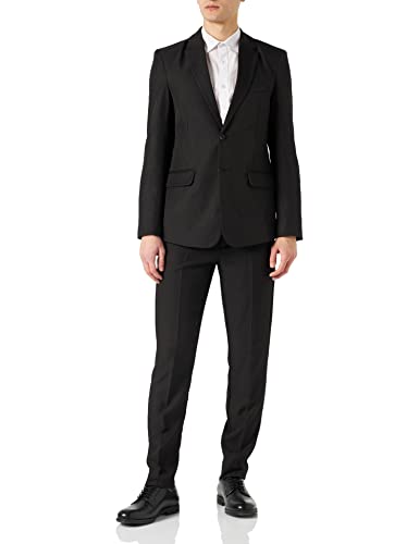 ONLY & SONS Męska marynarka ONSEVE Slim 0052, czarna, 46, czarny, 46