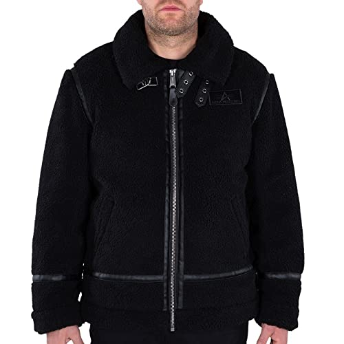 ALPHA INDUSTRIES Męska kurtka niemowlęca, czarny, M