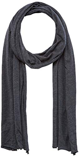 Build Your Brand Szalik z dżerseju unisex, Charcoal (Heather)., jeden rozmiar
