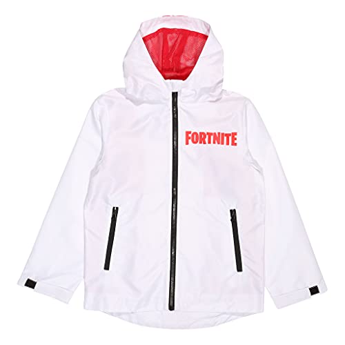 Fortnite Chłopięce Fortnite pasek logo chłopcy deszcz Mac białe modne t-shirty