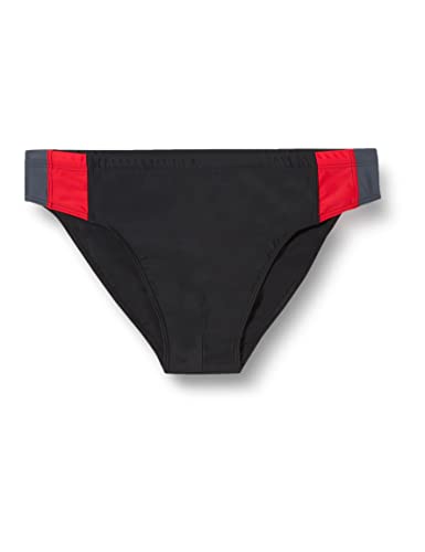 Haute Pression Męskie majtki kąpielowe, Noir/Gris/Rouge, 46