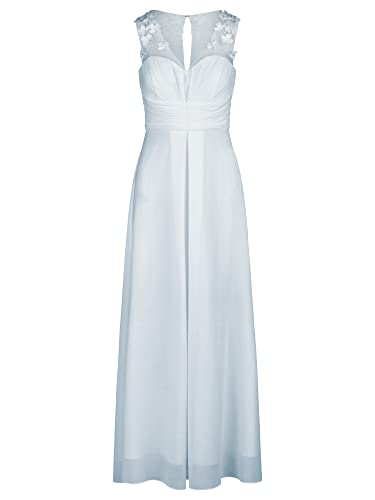 ApartFashion Damska sukienka ślubna, jasnoniebieska, normalna, jasnoniebieski, 42
