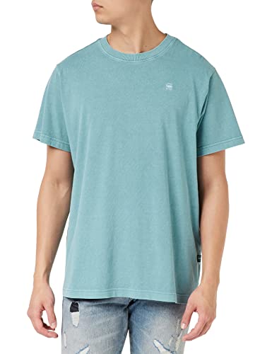 G-STAR RAW Męski t-shirt, zielony (Renaissance Foliage Green gd C756-G004), L, Zielony (Renaissance Foliage Green Gd C756-g004), L