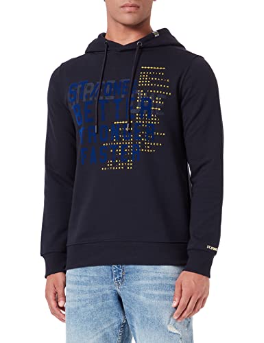 Som Damska bluza z kapturem, granatowa, M (DE)