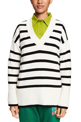 ESPRIT Sweter damski, 057/Ice 3, S