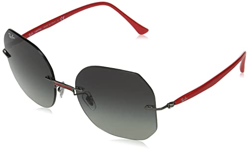 Ray-Ban Okulary Unisex Dorosły, Red On Gun Metal, 57