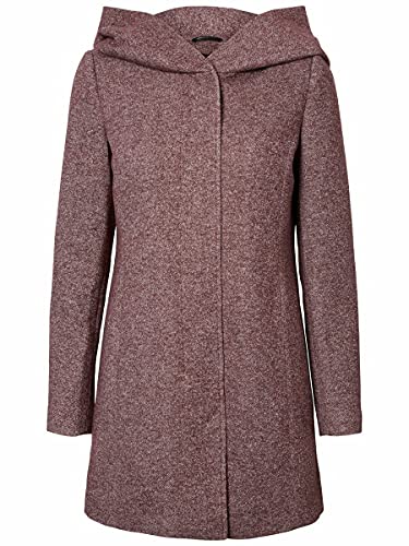Vero Moda Kobiety Vmverodona Ls Jacket Ga Noos Płaszcz, Burgundowy (Port Royale), XS