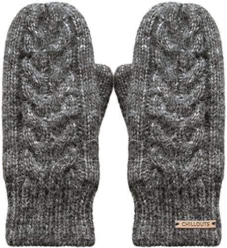CHILLOUTS Damskie rękawiczki zimowe Simone Glove, ciemnoszary, jeden rozmiar