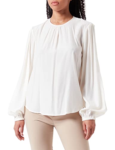 Sisley Damska bluza, Kremowy biały 10r, L