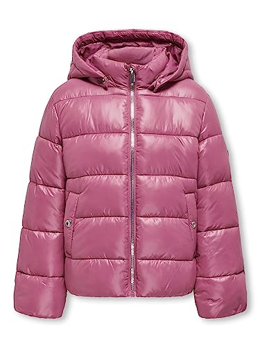 KIDS ONLY KOGNEWEMMY Savannah Jacket OTW NOOS pikowana kurtka, czerwona fioletowa/szczegóły: Silver Trim, 152, Red Fiolet/Szczegóły: srebrne wykończenie, 152 cm