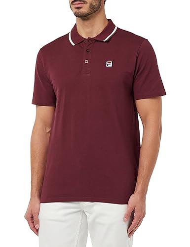 FILA męska koszulka polo, Port Tawny, XS