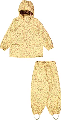 Wheat Dziecięce spodnie przeciwdeszczowe, uniseks, Żółta gooseberry, 152/12y