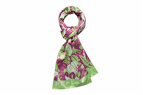 Replay Modny szal damski AW9299, 1566 wielokolorowy, UNIC, 1566 Multicolour, Rozmiar uniwersalny