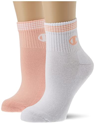Champion Damskie stopki (2 sztuki), łososiowy/biały., 39-42 EU