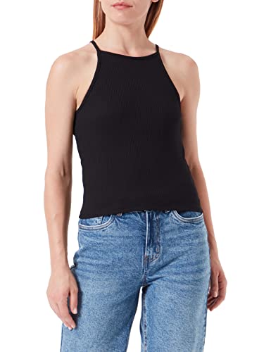 VERO MODA Vmneia Sl Noos Top damski, czarny, S