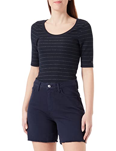 Tommy Hilfiger Damskie spodnie DNM Straight Hw Soft Clr, Pustynne niebo, 70