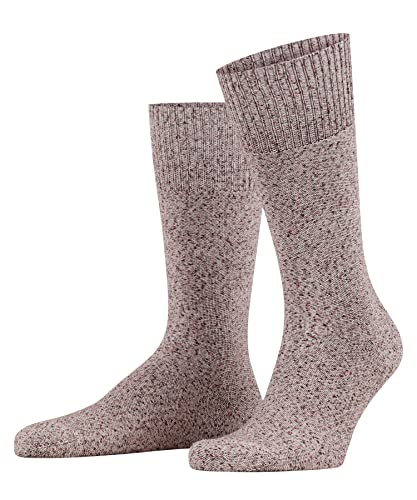 FALKE Mężczyźni Skarpety Rain Dye M SO Trwała Organiczna Bawełna z wzorem 1 Para, Szary (Chrome 3460), 43-46