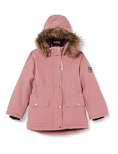 NAME IT Dziewczęca kurtka NKFSNOW10 SOLID 1FO, Wistful Mauve, 128, Wistful Mauve, 128 cm