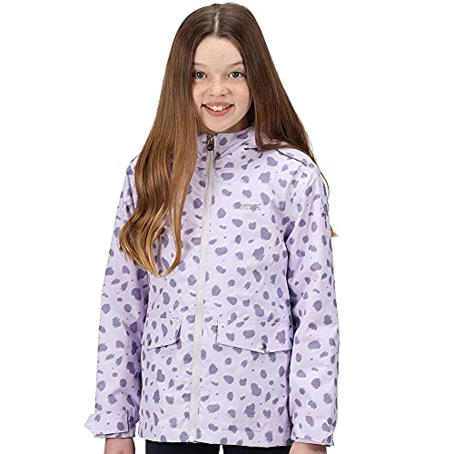 Regatta Dziecięca kurtka Bixby uniseks, Rozmazanie liliowe, 7 Lata