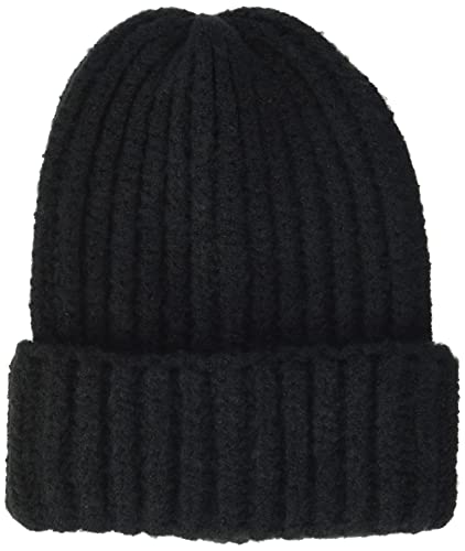 VERO MODA VMANNA Rib Beanie GA NOOS czapka beanie, czarna, jeden rozmiar