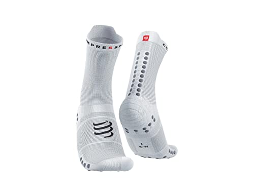 COMPRESSPORT Unisex Dorosły, Biały/Stop, 39-41 EU
