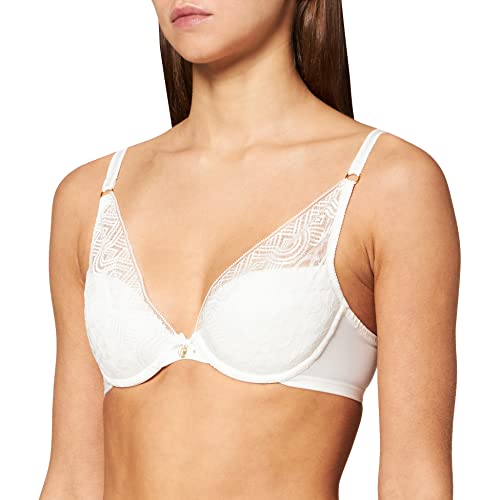 Chantelle SOLACE, Biustonosz push-up, Bielizna damska, Mleko, 80B