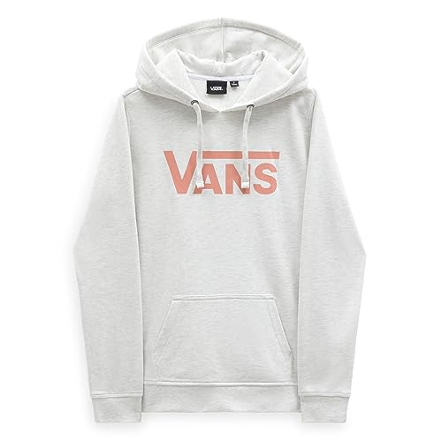 Vans Damska bluza z kapturem Wm Drop V Logo Bluza z kapturem, owsianka wrzosowa, XXL, płatki owsiane wrzos, XXL