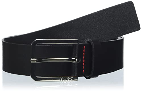 HUGO Męski pasek Gengol_Sz35, czarny 1, 115, czarny (Black1)